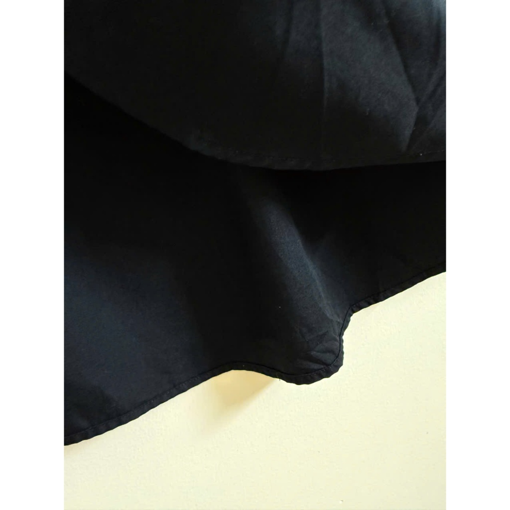 Áo sơ mi đen dài tay nữ của Nhật - 2 hand (Size L)