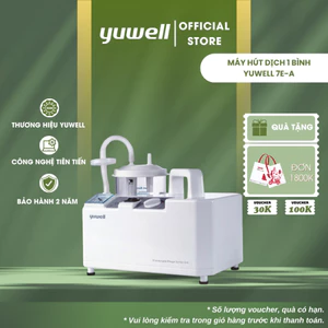 Máy Hút Dịch Mũi Yuwell 7E-A/B Lực Hút Khỏe - An Toàn cho bé - Sử Dụng Tại Nhà - Bảo hành 2 năm