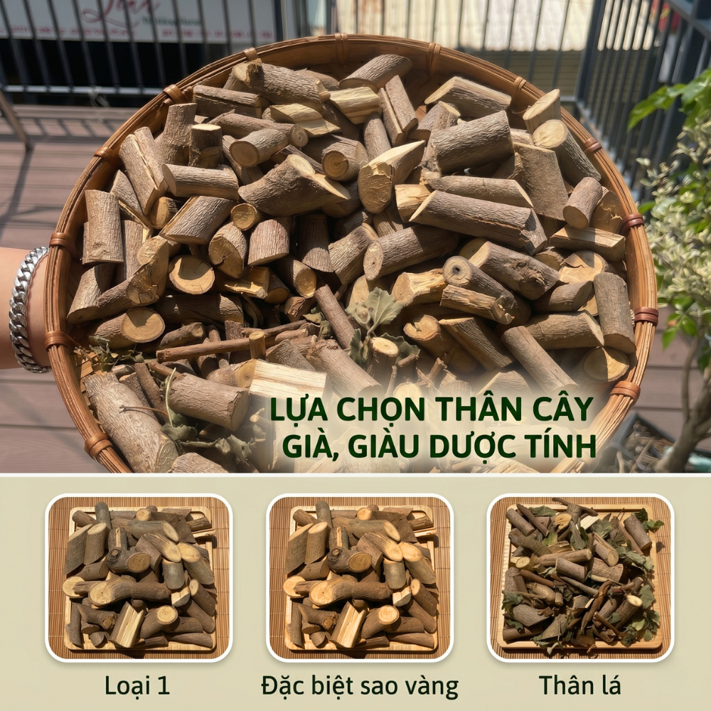 1kg Cây An Xoa Loại 1 Đức Thiện (Khô, Sạch, Thơm) - Hỗ Trợ Các Vấn Đề Về Gan, U-ng Th-ư Gan