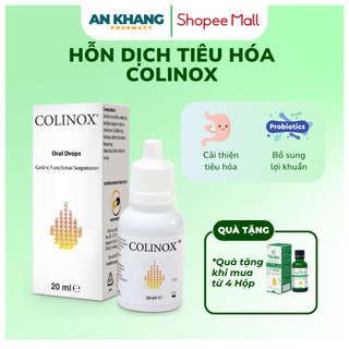 Men Vi Sinh Nhỏ Giọt COLINOX DMG Italia Hỗ Trợ Giảm Đầy Hơi, Chướng Bụng, Khóc Dạ Đề Cho Trẻ Sơ Sinh (20ml)