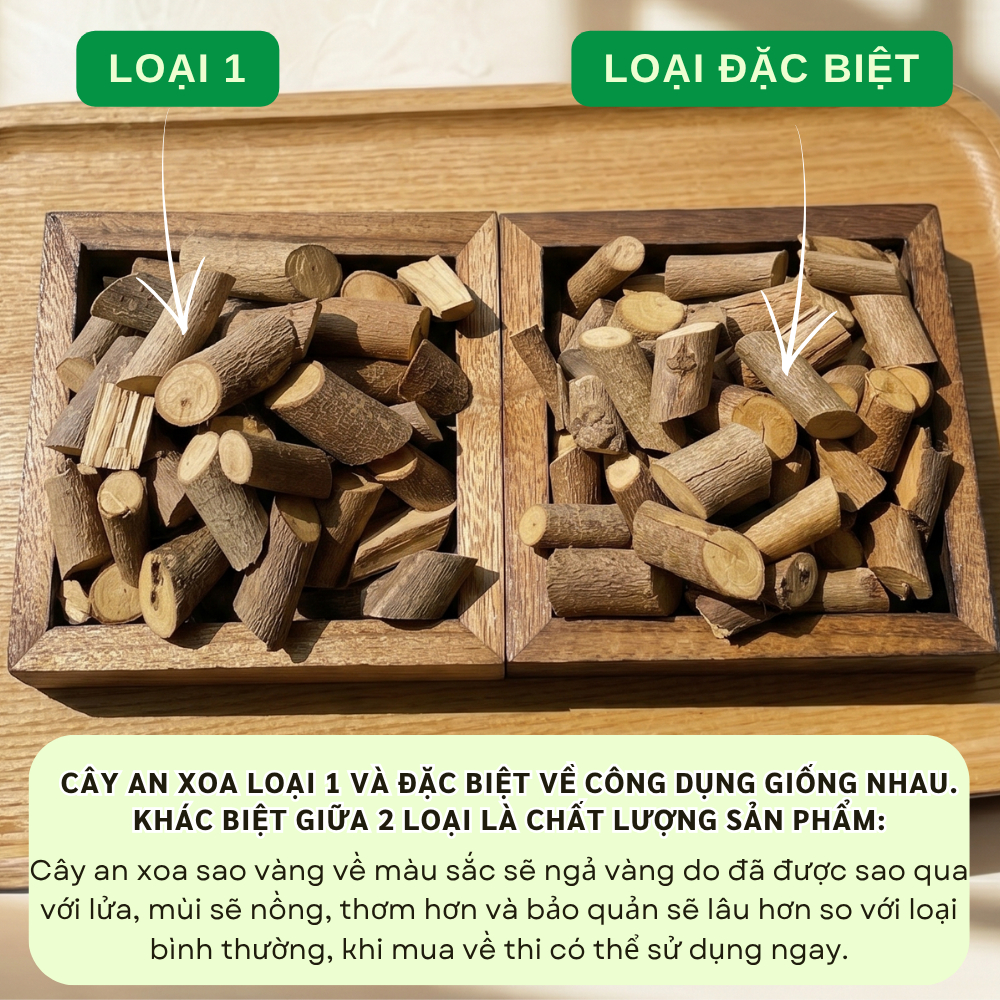 1kg Cây An Xoa Loại 1 Đức Thiện (Khô, Sạch, Thơm) - Hỗ Trợ Các Vấn Đề Về Gan, U-ng Th-ư Gan