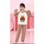 🌸 BỘ ĐỒ BÉ GÁI DÀI TAY – HÌNH CỰC ĐÁNG YÊU 🐱💕 DS716