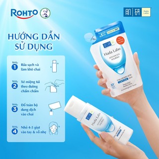 [VB] Combo Nước dưỡng ẩm & túi refill Hada Labo Advanced Nourish cho da dầu (Nước dưỡng 170ml+Túi refill 170ml)