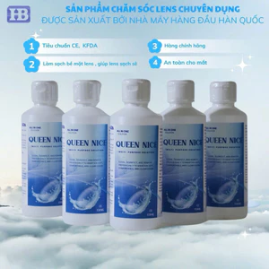 Nước ngâm lens - Nước nhỏ mắt lens (phụ kiện kính áp tròng)