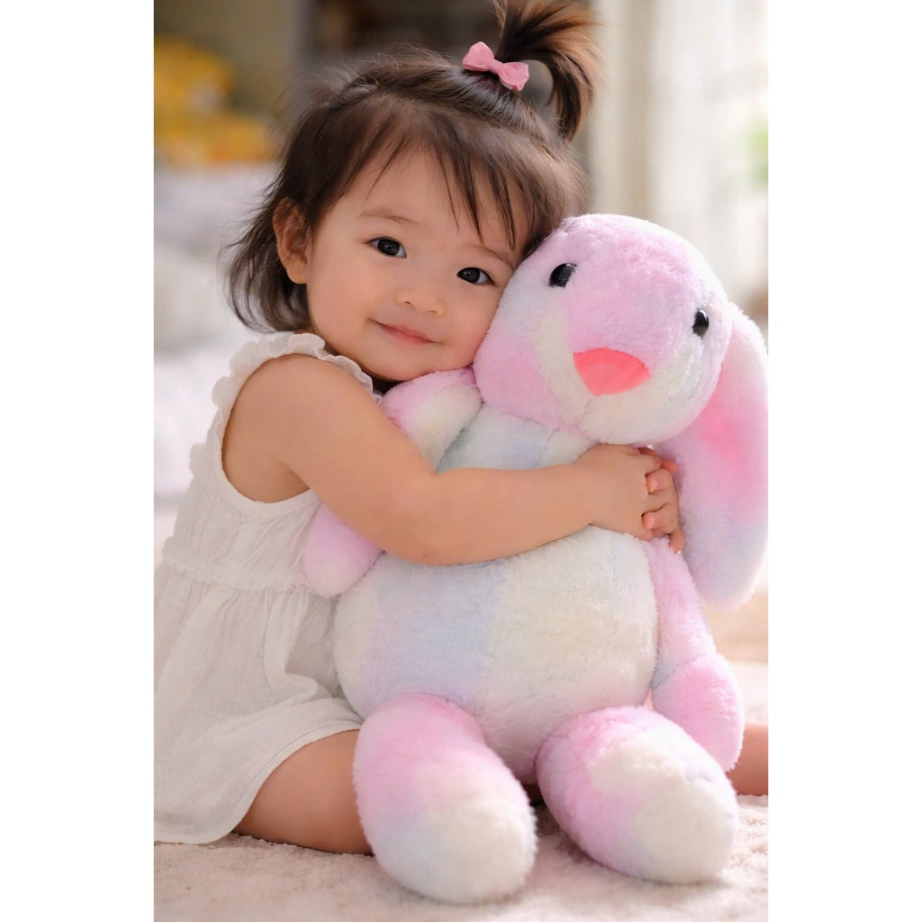 Thỏ  Jellycat, gấu bông thỏ tai dài dễ thương đủ màu săc, kt 40cm - Hàng cao cấp freeship