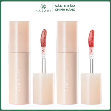 Combo 2 Son Tint Bóng Judydoll Cấp Ẩm Lâu Trôi G03/G04 + G05 2.8g Glazed Lip Gloss Hasaki Chính Hãng