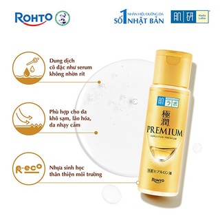 [VB] Combo 2 Nước dưỡng ẩm cao cấp, dưỡng da căng mượt Hada Labo Gokujyun Premium Hydrating Lotion 170ml
