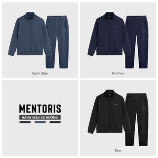 Bộ Nỉ Nam MENTORIS Chất Nỉ Cao Cấp,Giữ Ấm Tốt,Form Đứng Gọn Gàng,Thiết Kế Tinh Gọn Hiện Đại MBN2504
