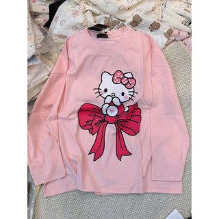 Áo thun dài tay chất cotton su form rộng
