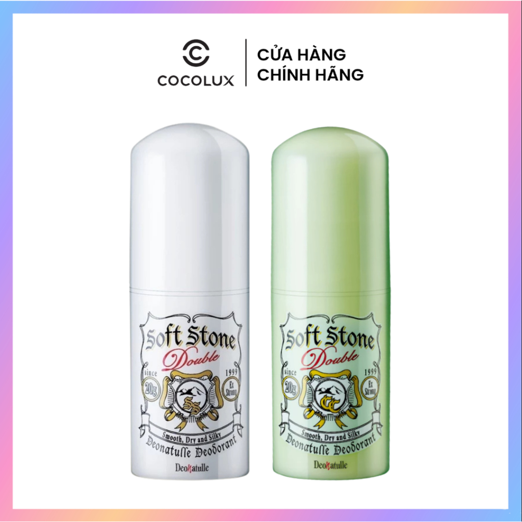 Lăn Khử Mùi Deonatulle Soft Stone Double 20g