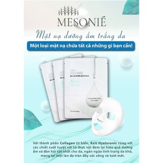 Mặt Nạ Collagen MESONIÉ – Dưỡng Trắng Cấp Ẩm Ngăn Ngừa Lão Hóa Phục Hồi Da