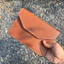 Ví Da Đựng Giấy Tờ Đăng Kiểm Xe Ô Tô Da Bò Thật Mẫu 02 - Màu Nâu VDK-DB02RD