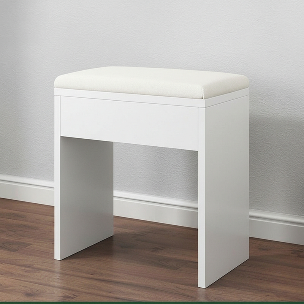 Ghế bọc đệm bàn trang điểm đa năng mặt đệm phong cách hàn quốc - HM 138