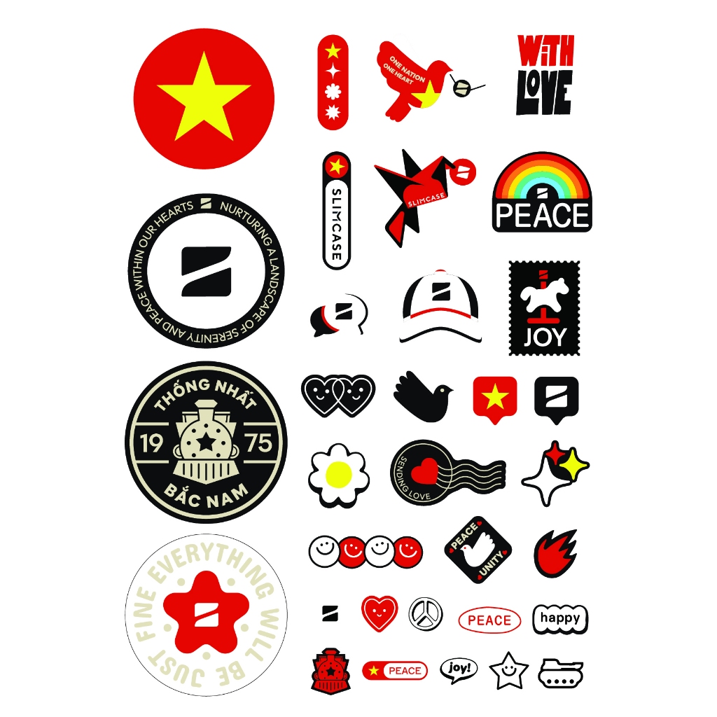 Quà tặng Sticker Slimcase