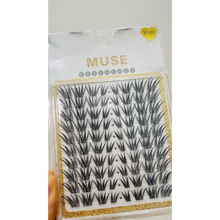 Mi cụm Muse X101 X103 X105 – Mi tơi tự nhiên / sắc nét – Gắn nhanh 3 phút – Không cần nối mi – Nhẹ mắt dễ dùng