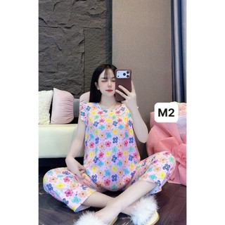 9Tấc quần cánh tiên tole lanh mặc nhà cho nữ mát thấm mồ hôi có szie 45kg-70kg