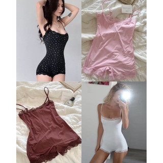 Lace Whisper Romper M046