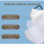 Khẩu Trang 5D Tấn Phát Chính Hãng 3 Lớp, Chống Bụi Mịn, Không Lem Son