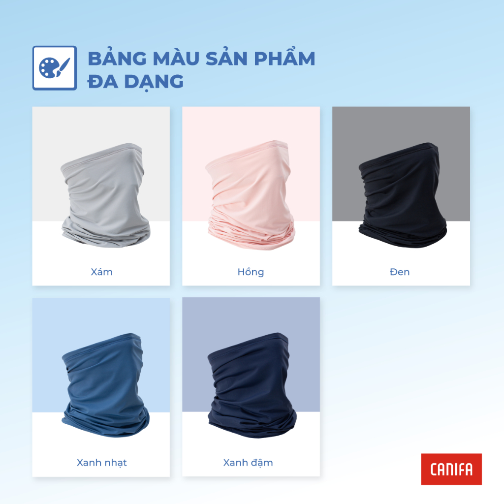 Khăn đa năng chống nắng CANIFA unisex người lớn 5AC26S001