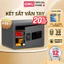 Két Sắt Vân Tay DELI ET591 Két Sắt Khách Sạn Khung Kim Loại Chống Cắt Chống Cháy An Toàn