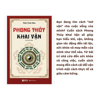 Sách - Combo 3 Sách Kinh Dịch – Phong Thủy Khai Vận – Nhân Tướng Học Ứng Dụng | Triết Lý, Cuộc Sống & Khai Vận
