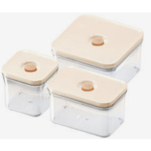 Vakuen Maha Basic 3P/Set Bộ Hộp Đựng Thực Phẩm Hút Chân Không