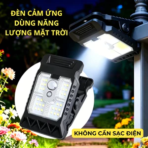 Đèn LED năng lượng mặt trời cảm ứng, chống nước IP65, đèn ngoài trời siêu sáng dùng cho sân vườn, cổng, ban công