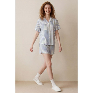 𝗛𝗮̀𝗻𝗴 𝗰𝗵𝗶́𝗻𝗵 𝗵𝗮̃𝗻𝗴 Set bộ ngủ nữ mặc nhà pyjama Kimmie Linen Hàn mềm O.N WORKSHOP