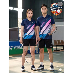 Áo Cầu Lông Nam Nữ Yonex Cổ trụ