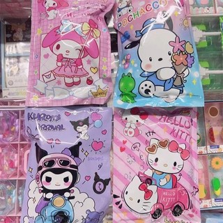 Túi mù quà tặng cho bé kuromi trendy, Túi nhân phẩm,Set quà tặng học sinh bất ngờ mỗi túi có 5-6 món