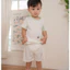 Bộ Cộc Tay Tăm sợi tre[ Siêu Mềm, Mát, Mịn Co Dãn Và Thấm Hút Mồ Hôi Tốt] Size 6M - 4Y (HCT24)