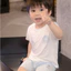 Bộ cộc tay vải Sợi tre kháng khuẩn [ mềm, mát, co dãn và thấm hút tốt] dành cho bé từ 6m-4y HCT01)