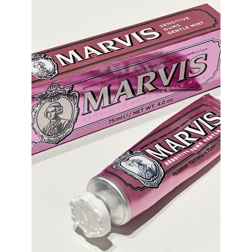Kem đánh răng Marvis Soft Mint 85ml, hương bạc hà dịu nhẹ, không gây gắt toothpaste hơi thở tươi mát