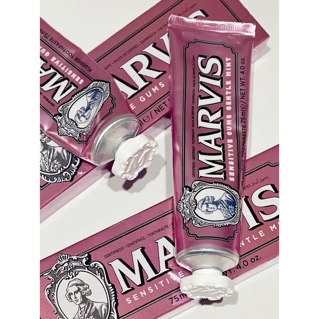Kem đánh răng Marvis Soft Mint 85ml, hương bạc hà dịu nhẹ, không gây gắt toothpaste hơi thở tươi mát
