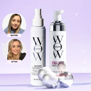 COLOR WOW Xtra Large Bombshell Volumizer 195ml | COLOR WOW Raise the Root Thicken + Lift Spray 150ml