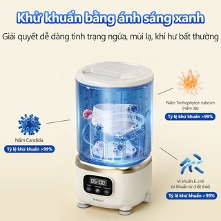 kawu Máy giặt mini đồ lót Không Dây Khử trùng ánh sáng xanh Tích hợp giặt và vắt Máy Giặt Tất