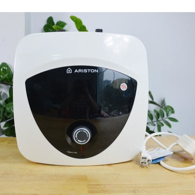 Bình nóng lạnh gián tiếp Ariston mini 6L lắp chậu rửa, tủ bếp AN LUX ...