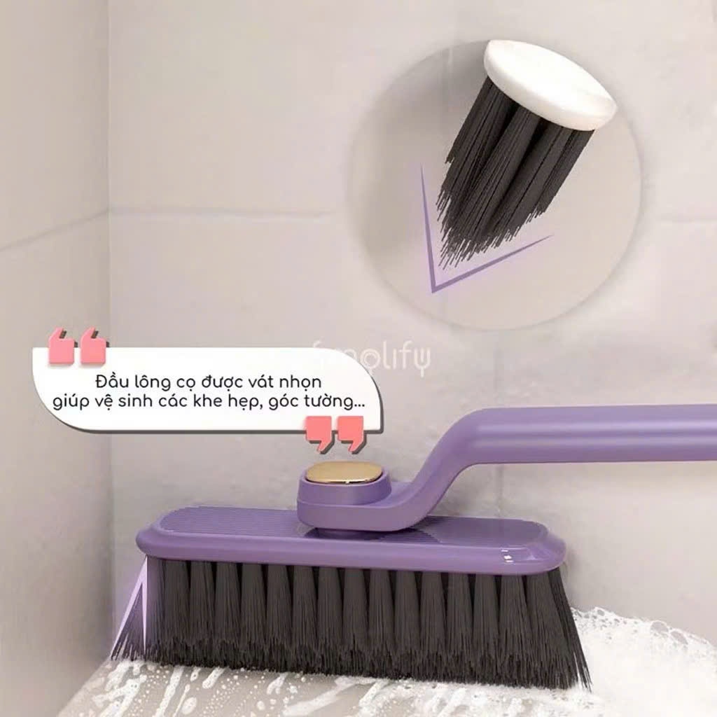 Bàn Chải Vệ Sinh Khe Hở Góc Rãnh Xoay 360 JYoohome Cọ Vệ Sinh Nhà Tắm Cửa Nhà Bếp Thông Minh