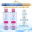 Bộ 2 Nước Tẩy Trang SoOne Làm Sạch Dưỡng Da Ẩm Mượt Không Cồn, Parapen, Hương Liệu Nắp Hồng