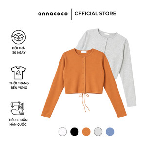 [HOẢ TỐC] Áo Thun Nữ Tay Dài Dáng Croptop Phong Cách Hàn Quốc Nữ Tính | Happy T-shirt
