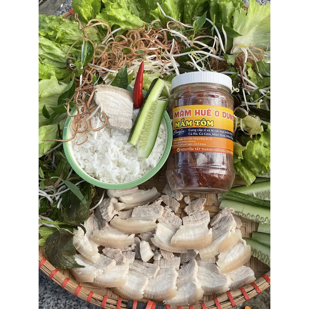[Hũ 500gr] Mắm Tôm Chua Riềng Chua Cay Gia Vị Truyền Thống Chuẩn Vị Mắm Huế O Dung