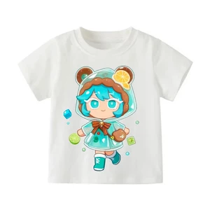 👕 Áo Thun Bé Gái mềm mịn thoáng mát in hình dễ thương 👕 AT718