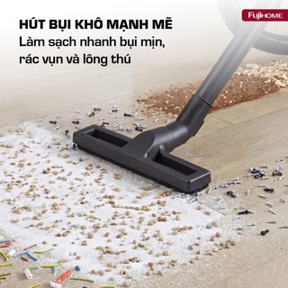 Máy hút bụi khô & ướt Fujihome VC20N – Giải pháp làm sạch mạnh mẽ  tối ưu cho mọi không gian!