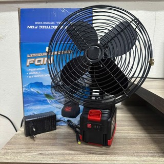 Quạt 8inch dùng pin chân phổ thông Makita 4cm nhỏ gọn rất mát