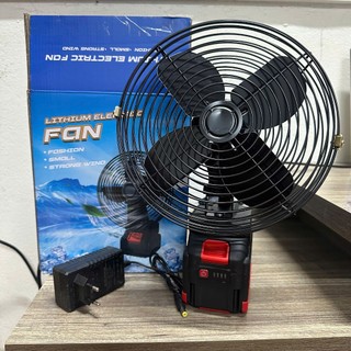 Quạt 8inch dùng pin chân phổ thông Makita 4cm nhỏ gọn rất mát