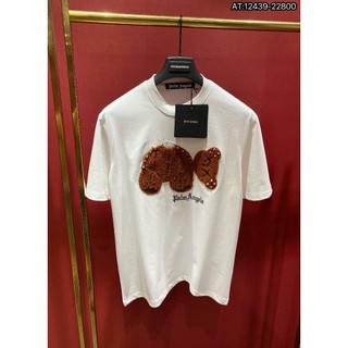 ÁO thun nam qc cổ tròn họa tiết thêu tay ngắn phong cách trẻ trung chuẩn from