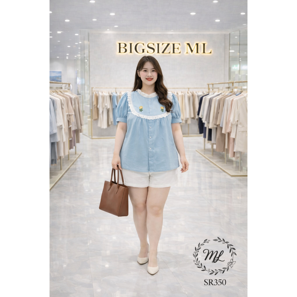 🖤✨ SÉT BỘ BIGSIZE ÁO LỤA TUYẾT MỀM MẠI PHỐI QUẦN COTTON LẠNH THOÁNG MÁT SR350 55-90KG ✨🖤