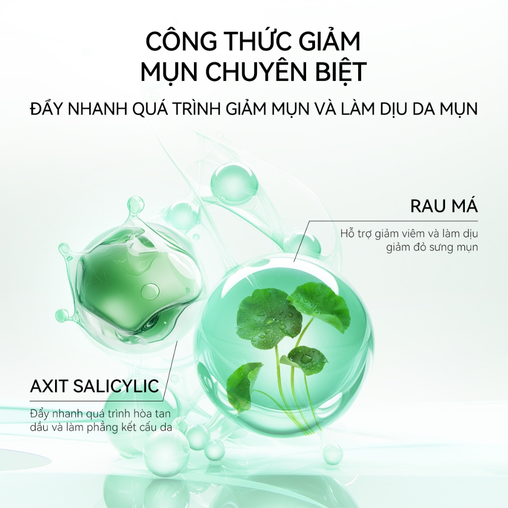 Miếng Dán Mụn Lanbena Invisible Acne Pimple Ban ngày và ban đêm