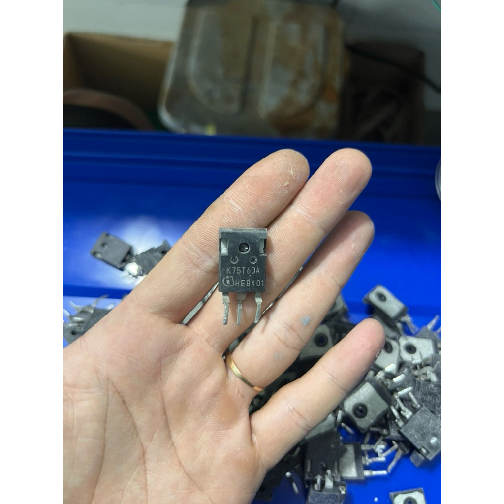 [ TPHCM ] IGBT 75A 600V “ Hãng K75T60A”