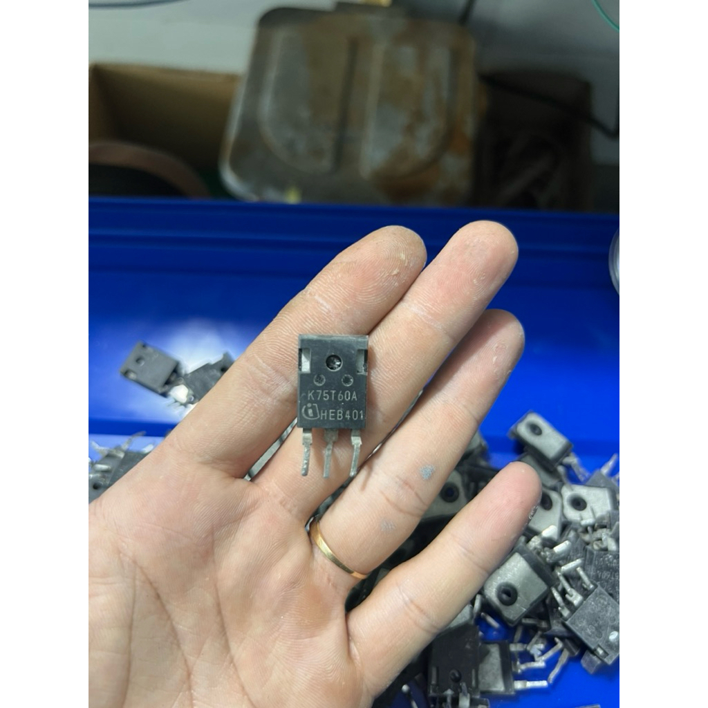 [ TPHCM ] IGBT 75A 600V “ Hãng K75T60A”
